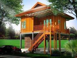 Contoh gambar desain desain rumah minimalis 2 lantai ala jepang. Desain Rumah Kayu Panggung Minimalis Rumah Minimalis Webblog
