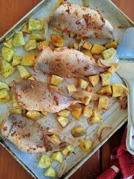 easy baked fish fillets with sweet