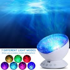 Reactionnx Baby Night Light Projector Led Remote Control Undersea Projector Lamp 7 Color Changing Music Player Night Light Projector For Kids Adults Bedroom Living Room Decoration White Walmart Com Walmart Com
