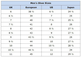 Uk To Us Mens Shoe Size Chart Sweater Jeans And Boots