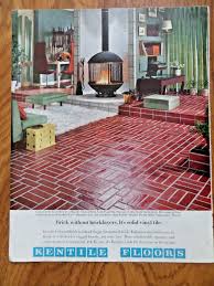 1968 kentile floors ad living family