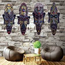 40 African Masks Wall Decoration Ideas