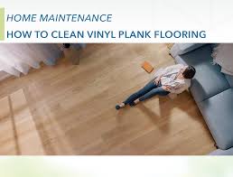 how to clean vinyl plank flooring