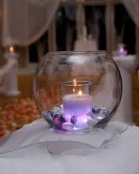 Candle Decor Glass Bowl Decor Candles