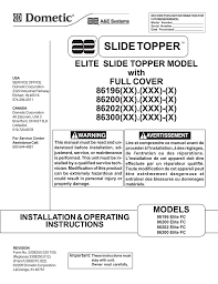 Full Cover Slidetopper Manualzz Com