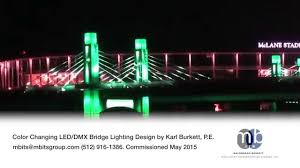 Mbits Ih35 Brazos Bridge Lighting Design In Waco