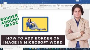 add picture borders in microsoft word