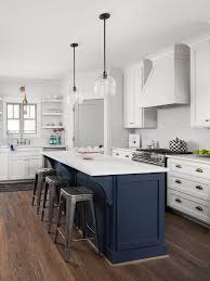 Navy Kitchen Island Paint Color Navy