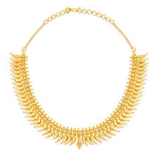 south indian 18 carat gold necklace in