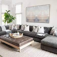 Dark Grey Couch Living Room