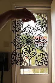 diy stained glass window