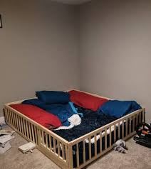 Queen Size Toddler Floor Bed Frame