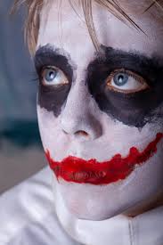 joker halloween makeup free stock photo