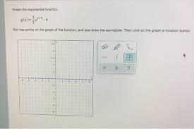 solved graph the exponential function