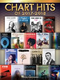 Chart Hits Of 2017 2018 Hal Leonard Online