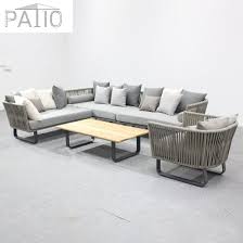 Casual Outdoor Furniture Set Fabric
