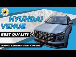 Hyundai Venue Nappa Leather Seat Covers