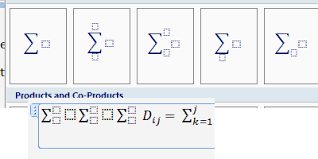 Equation Editor Summation Symbol Not