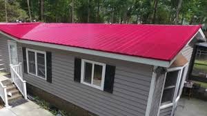 red metal roof house color combinations