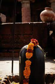 flowers garland in temple free stock