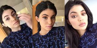 kylie jenner snapchats daily beauty routine