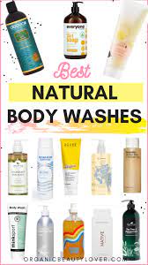 17 best natural organic body wash of