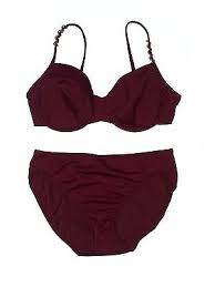 Roxanne Swimwear Women Purple Two Piece Swimsuit 14 Ebay