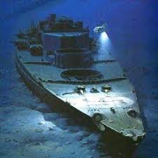 Titanic, marine explorer robert ballard returned in june 2004, helped by. Bismarck Wrack Im Vergleich Zur Titanic Seefahrt