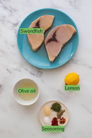 easy baked swordfish healthy dinner