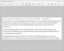 How to take a screenshot on windows 8. Screenshots In Windows 7 8 Und 10 Erstellen So Geht S Wiresoft