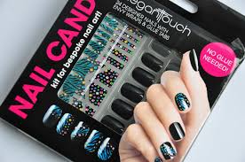 elegant touch black nail candy kit