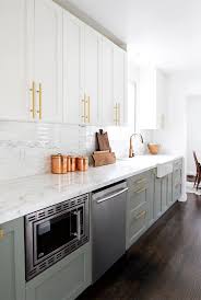 the best two tone kitchen cabinets for