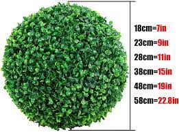 Maybe you would like to learn more about one of these? Buy Artificial Greenery Ball Artificial Grass Balls Plastic Green Plant Ball Artificial Topiary Ball Faux Boxwood Decorative Grass Ball Diy Home Party Wedding Garden Decoration Leave Ball Grass Online In Taiwan B091cw8st3
