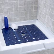 square shower mat