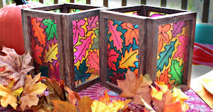 Faux Stained Glass Lanterns Mark Montano