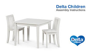 delta children table chair set
