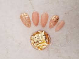 gold leaf nail art foil cal mo