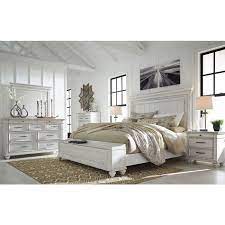 These sets including not only beds and headboards, but chests, dresses, nightstands, and more!a king bed provides enough space to sleep, watch a movie, or read the morning paper — all in luxurious comfort. Kanwyn Storage Bedroom Set Benchcraft 4 Reviews Furniture Cart