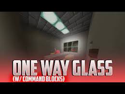 One Way Glass In Minecraft Bedrock