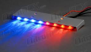 1 10 Scale Led Police Light Bar