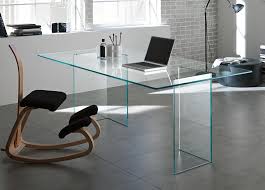 Tonelli Bacco Glass Desk Glass Desks