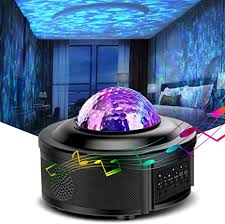 Amazon Com Led Night Light Star Projector Galaxy Projector Hokeki Lights For Bedroom Starlight Projector With Bluetooth Speaker Can Remote Control Adjust Brightness Suitable For Romantic Gifts Home Improvement