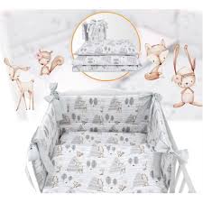 cot cot bed baby bedding set forest