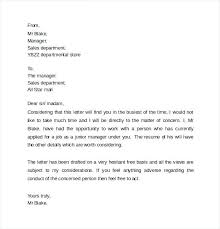 Personal Reference Letter Example Meltfm Co