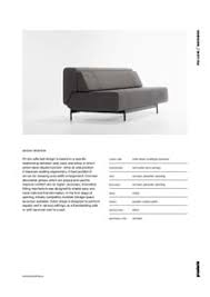 pil low sofa bed by prostoria design