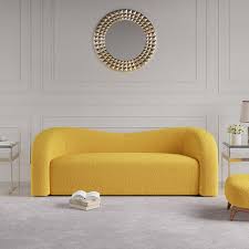 Curved 3 Seater Sofa For Living Room