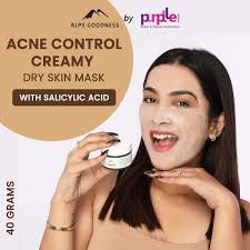 acne control cream mask for dry skin