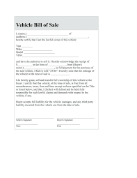 Bill Of Sale Form Template Is Bill Of Sale Form Bill Of Sale Form Nc