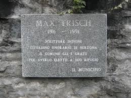 Max Frisch Gedenkstein