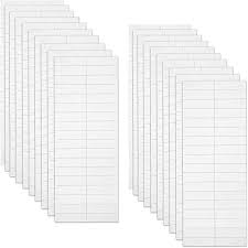 Pendaflex hanging folder tab inserts. Amazon Com 720 Pieces Blank Tab And Inserts Hanging File Inserts Paper Tab Inserts 5 2 X 1 5 Cm 2 X 0 6 Inch Office Products